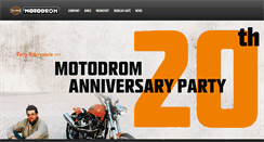 Desktop Screenshot of motodrom.com